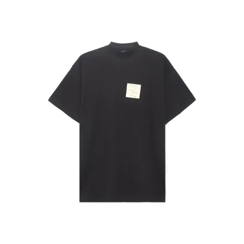 BALENCIAGA Черная Унисекс Футболка