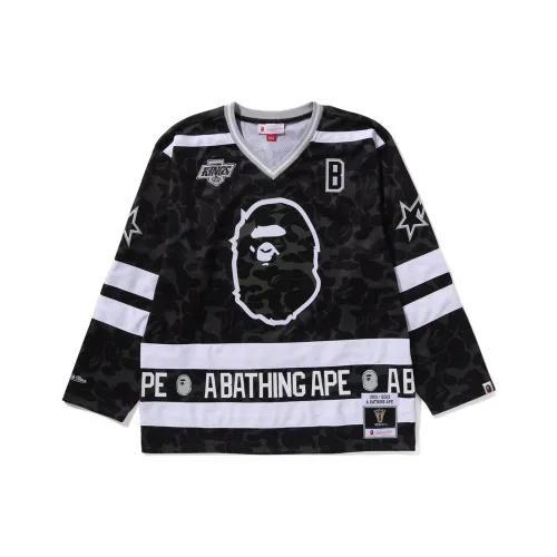 A BATHING APE X Mitchell Ness T-Shirt Мужской