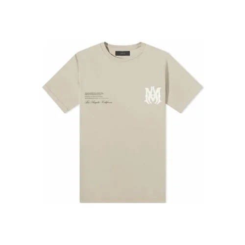 AMIRI Коричневый Мужская T-рубашка