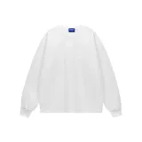 Белый, ребристая манжета