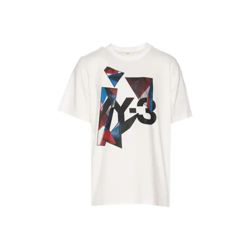 Y 3 White Мужская T-рубашка