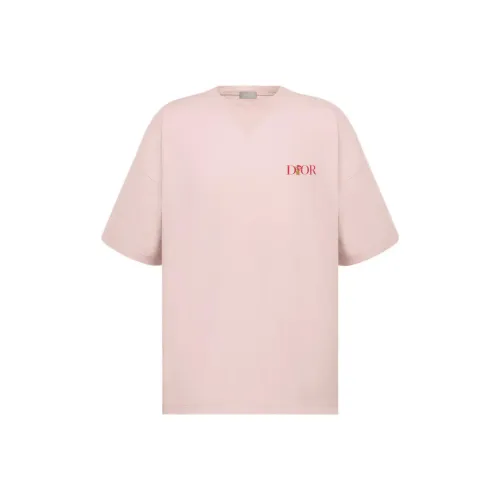 DIOR Розовые Мужские T-рубашки