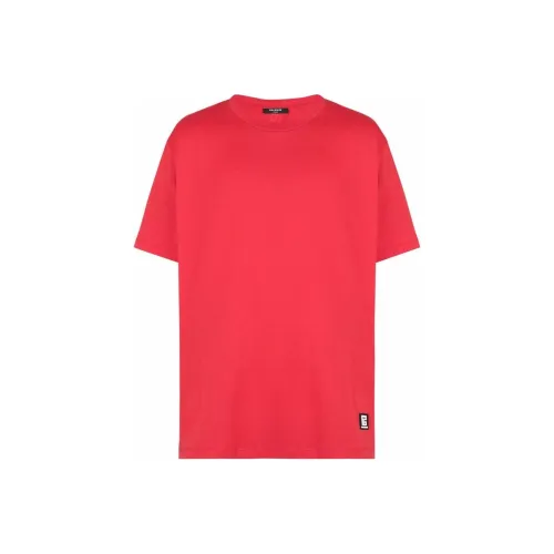 BALMAIN Red Мужская T-рубашка