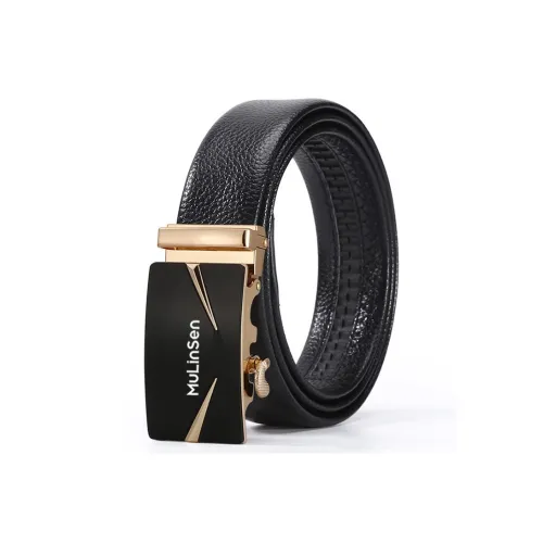 Mulinsen Ремни из коровьей кожи мужской ширина 3,5 см