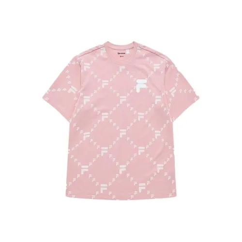 FILA FUSION T-Shirt Унисекс Юность Розовый