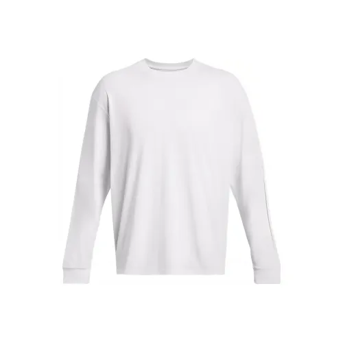 Under Armour SS24 Рукав с оборванным плечом T-рубашка Мужская Белая