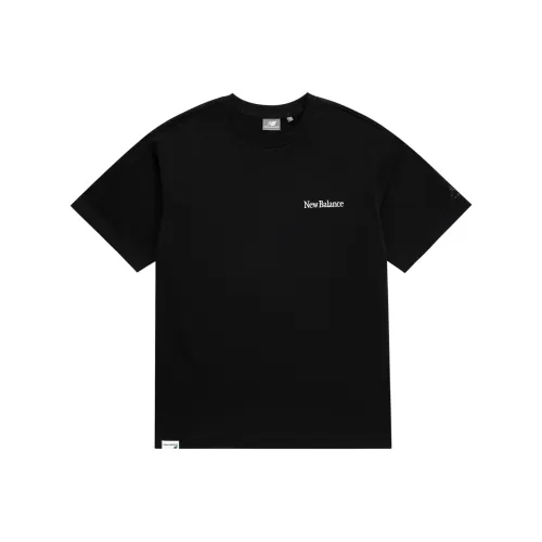 New Balance совместный бренд SS23 Комплект с короткими рукавами T-рубашка Мужской Черный