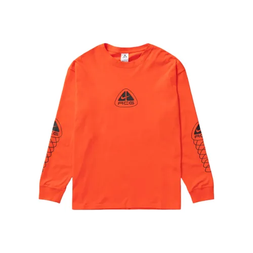 Nike Orange Мужская T-рубашка