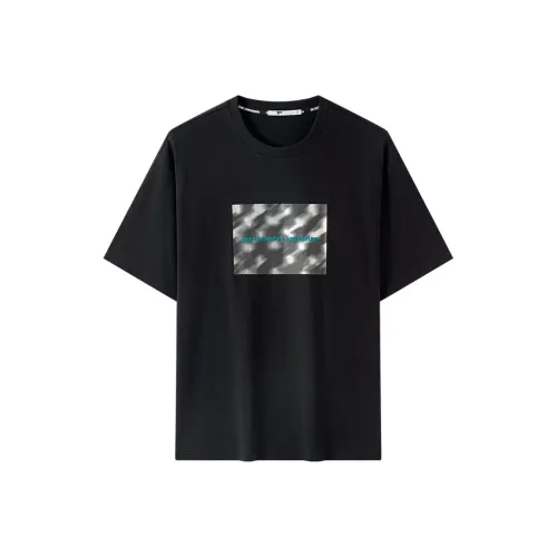 SEPTWOLVES Черные Мужские T-Рубашки