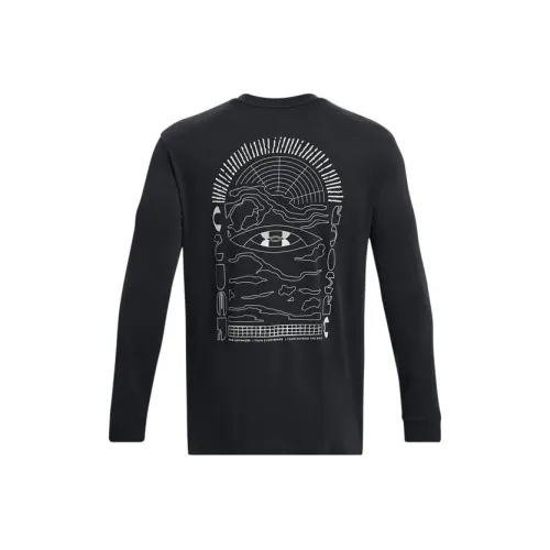 Under Armour Anywhere Мужская Черная Футболка