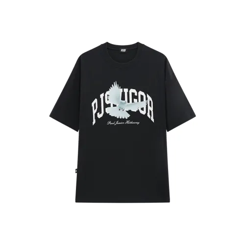 PJ's Vigor Черная Унисекс Футболка