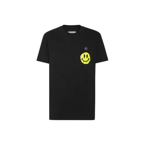 PHILIPP PLEIN Мужские черные рубашки T