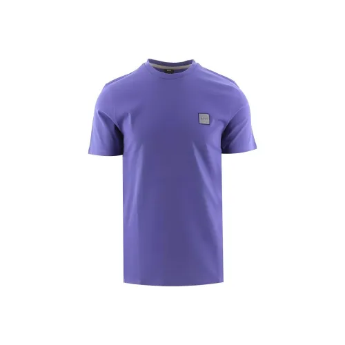 Hugo Boss SS22 T Рубашка Мужская Фиолетовая