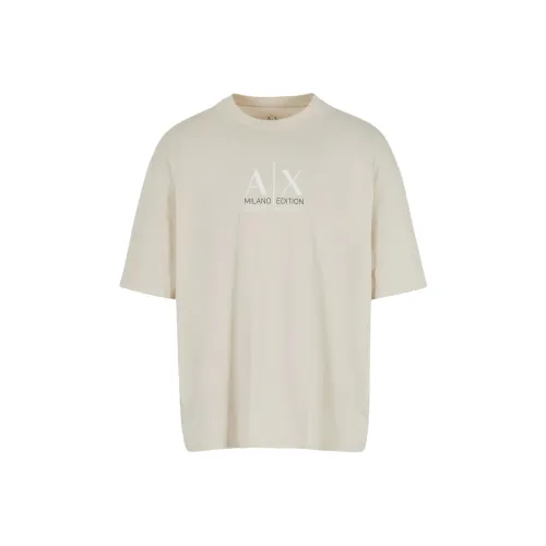 ARMANI EXCHANGE SS24 Рубашка с оборванным плечом Мужская