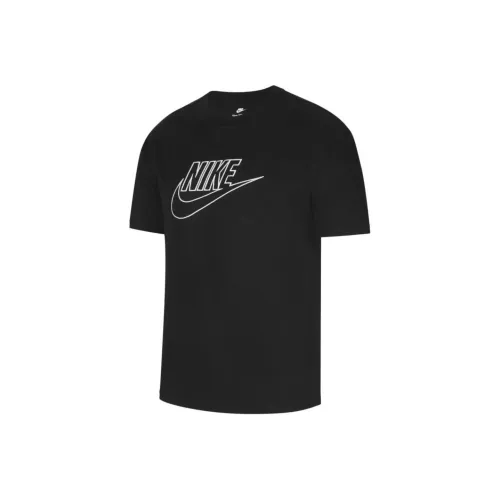 Nike Мужские черные футболки