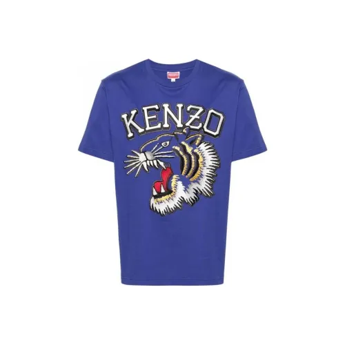 KENZO Мужские синие футболки