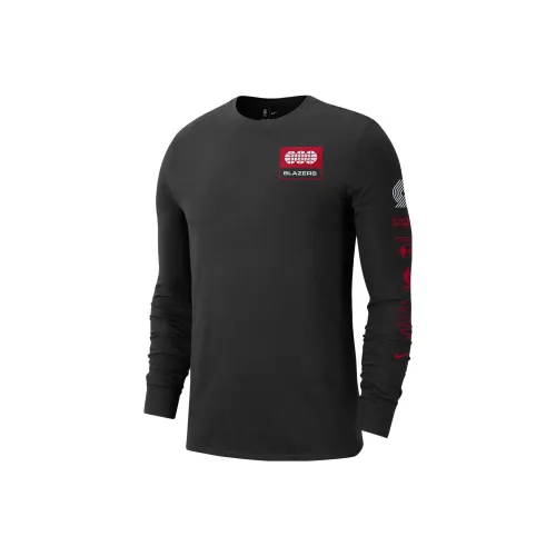 Nike Мужские черные футболки