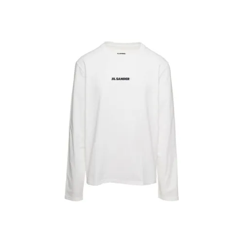 JIL SANDER Белая Мужская T-рубашка
