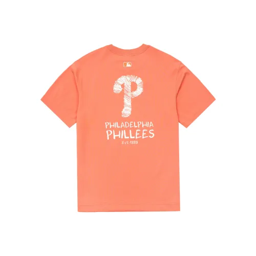 MLB Philadelphia Phillies Коралловая Унисекс Футболка