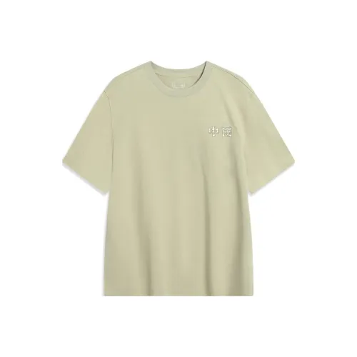 LINING Sports Life Collection Рубашка Мужская Вязаная Ветка Зеленая