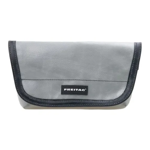 FREITAG Полиэстер Одно плечо Клатч Унисекс Матовый серебристый