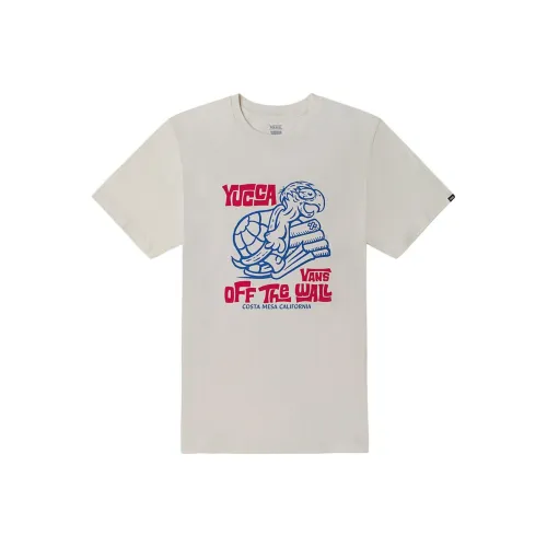 VANS Винтажный белый Унисекс Футболка