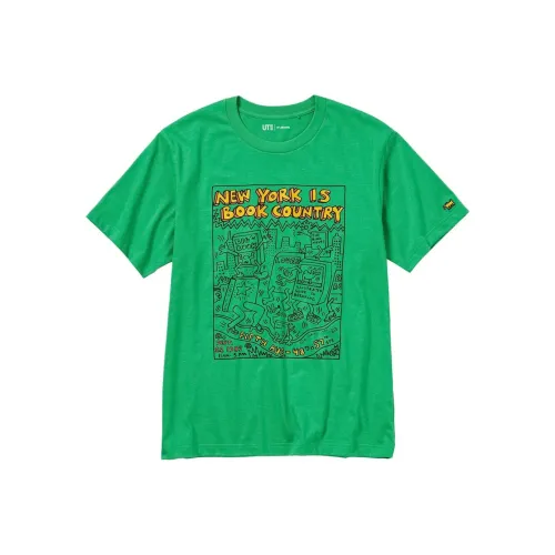 UNIQLO Зеленая унисекс футболка