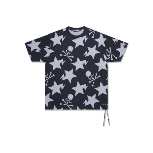 A BATHING APE x mastermind japan SS24 T Рубашка Унисекс Черный
