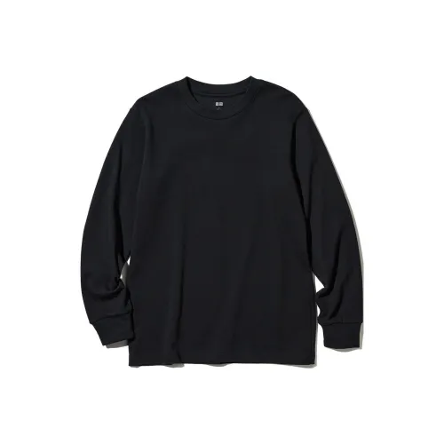 UNIQLO Мужские черные футболки