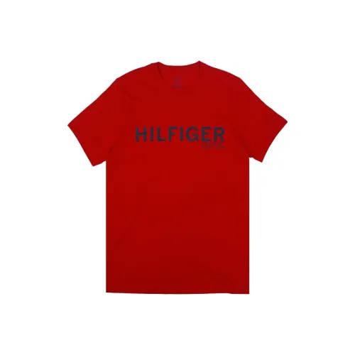 Tommy Hilfiger Red Men's T-Shirts Томми Хилфигер Красные Мужские Футболки
