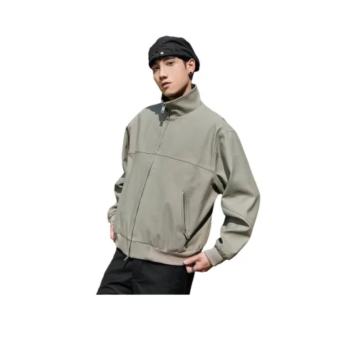 GURBAKS Куртка Мужская Серый Зеленый