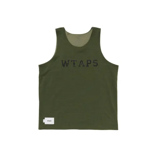WTAPS SS25 Оливково-зеленые Унисекс Майки
