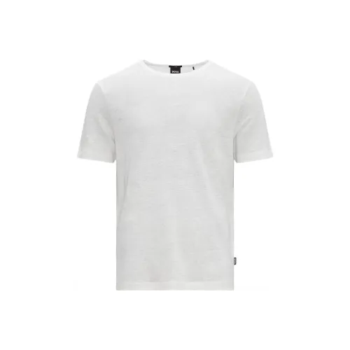 Hugo Boss Белые Мужские T-рубашки