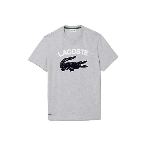 LACOSTE Серые Мужские T-рубашки
