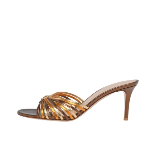 GIANVITO ROSSI Слипоны Коричневый Женские