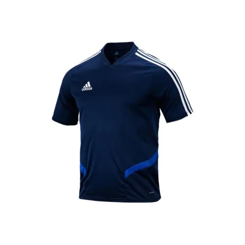 Adidas Темно-синие Мужские T-рубашки