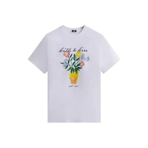 KITH Collaboration Белая Мужская T-Рубашка