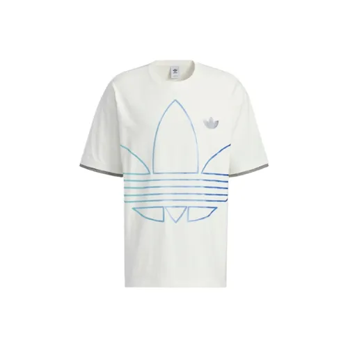 Adidas Originals T-Shirt Мужской Нефрит Белый