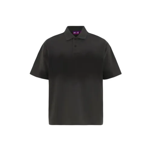 CAT Черная мужская футболка