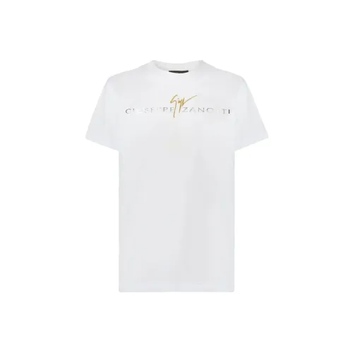 GIUSEPPE ZANOTTI Белый Мужской T-Рубашки