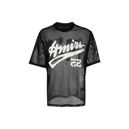 AMIRI Мужские черные футболки