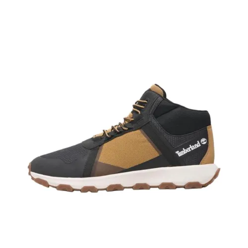 Timberland Winsor Trail Уличная обувь MID Топ Черный Коричневый Мужской