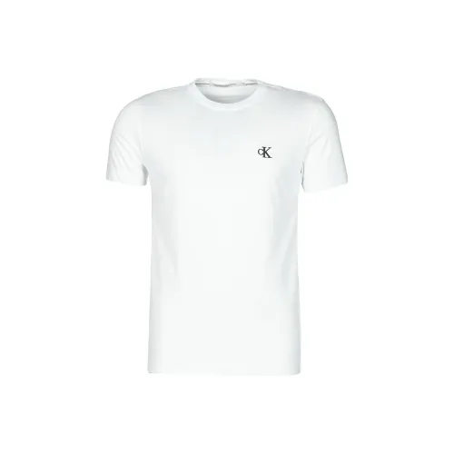 Calvin Klein Белые Мужские T-рубашки