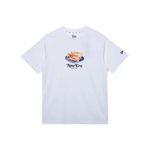 New Era Белый Унисекс Футболки