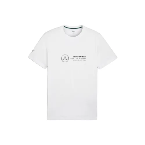 PUMA Mercedes AMG Petronas Motorsport T-Shirt Мужской Белый