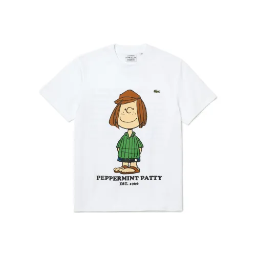 LACOSTE Collaboration Белая Мужская Футболка