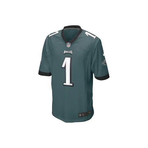 nike Jalen Carter Philadelphia Eagles T-Shirt Мужская Темно-циановая