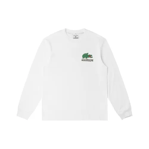 LACOSTE X Minecraft SS22 T-Shirt Унисекс Белый