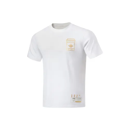 LINING Sports Basketball Collection Белая Мужская Футболка