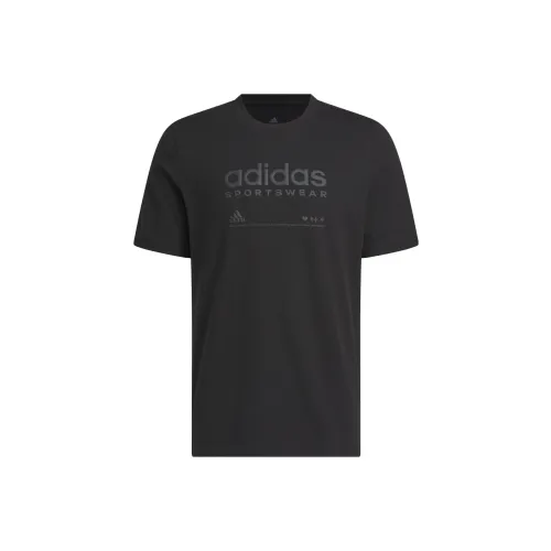 Adidas Мужские черные футболки